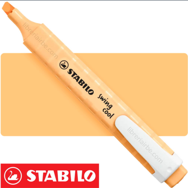 STABILO RESALTADOR SWING PASTEL NARANJA PÁLIDA - Imagen 4